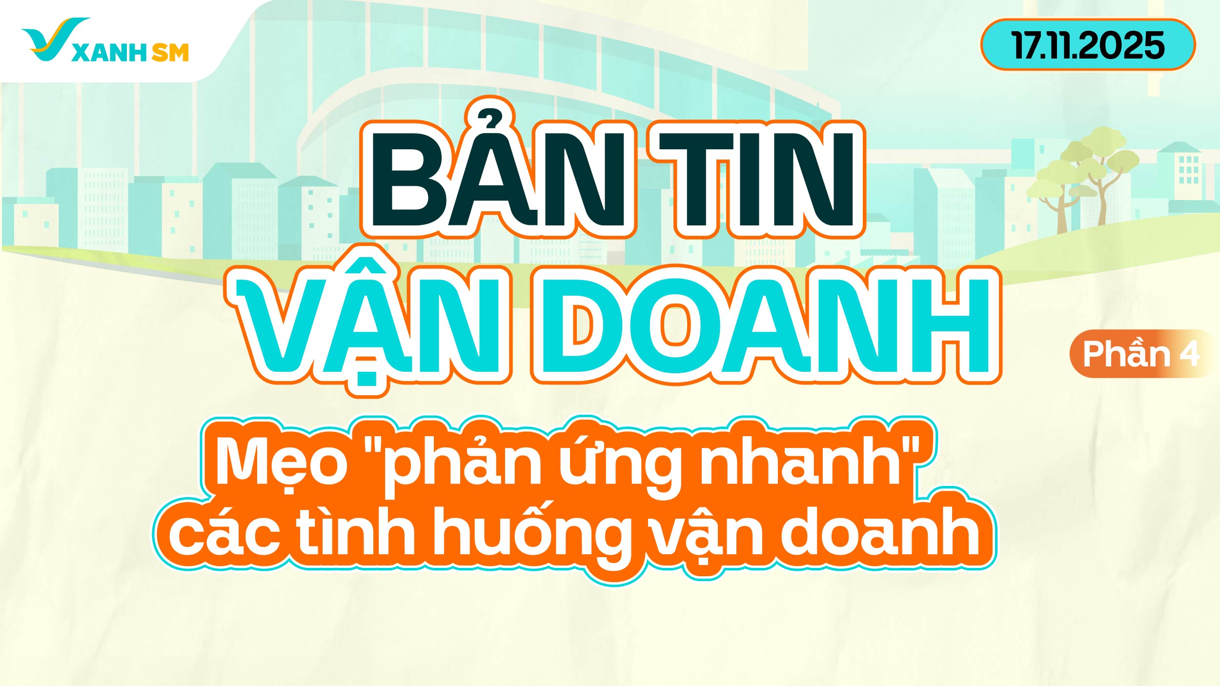 Bản tin vận doanh 17/11