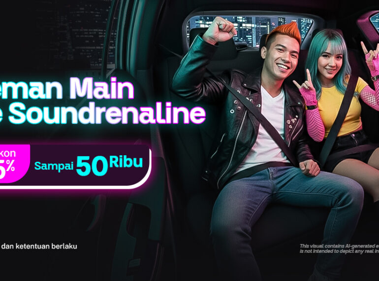 Jalan ke Soundrenaline, Diskon sampai 50 Ribu