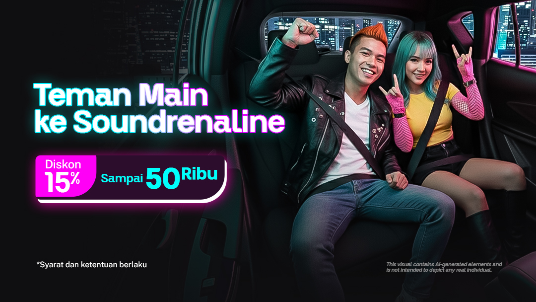 Jalan ke Soundrenaline, Diskon sampai 50 Ribu