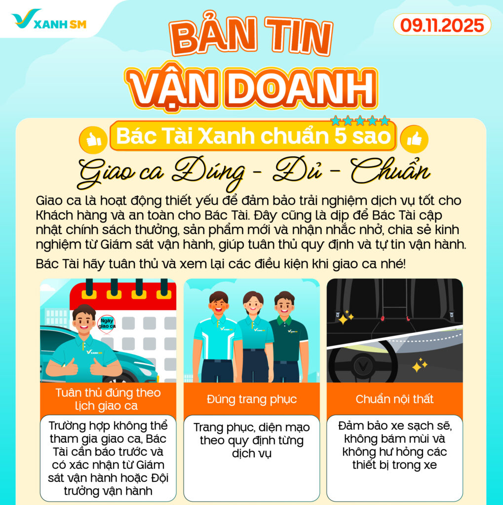 Bản tin vận doanh 09/11