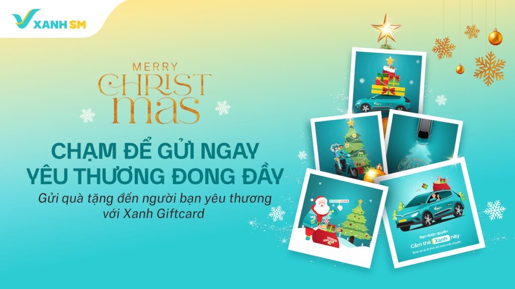 Bổ sung tính năng Thẻ Quà Tặng Điện Tử (Xanh Giftcard) trên XanhSM