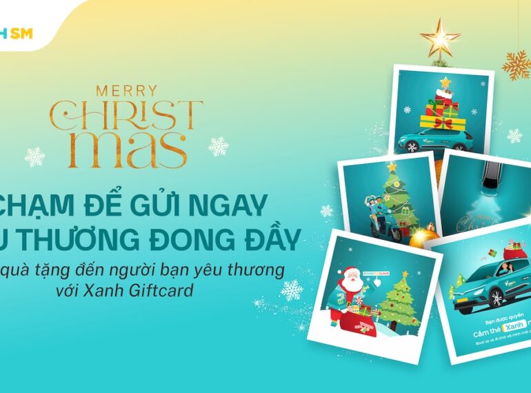 Bổ sung tính năng Thẻ Quà Tặng Điện Tử (Xanh Giftcard) trên XanhSM