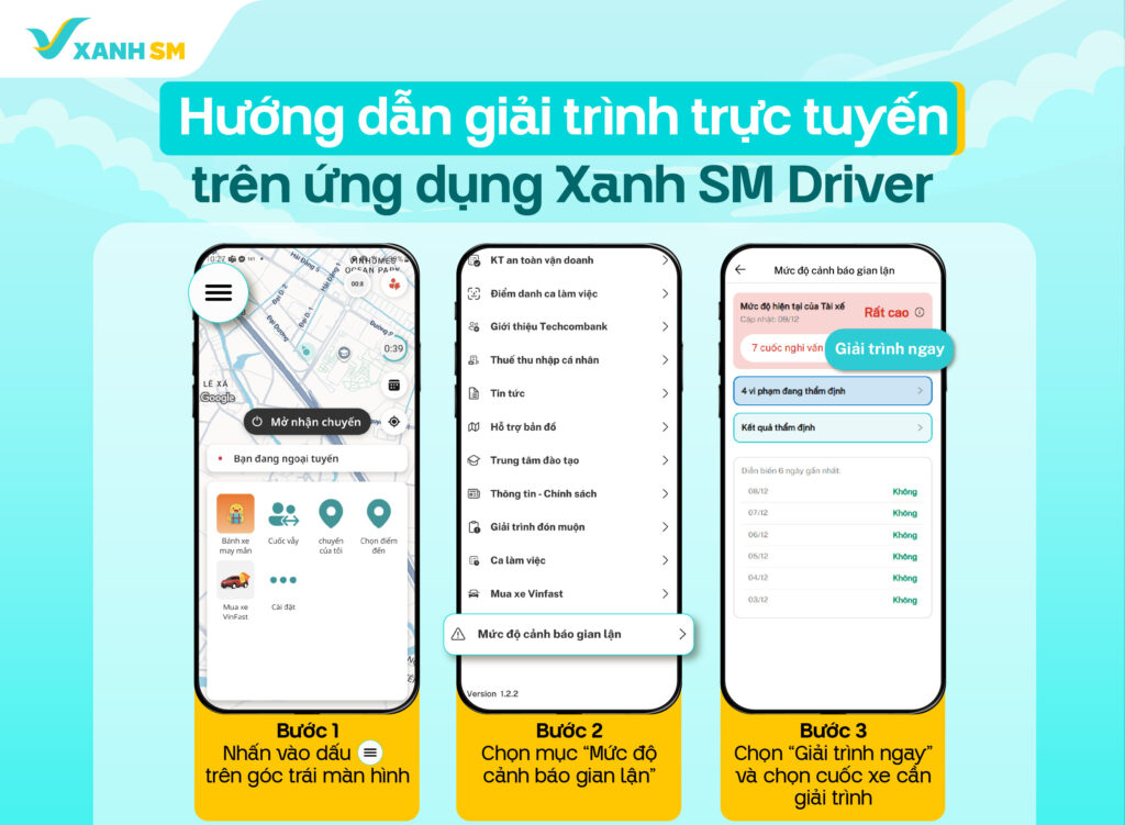 Giải trình trực tuyến