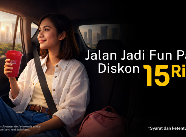 Jalan Lebih Fun Pakai Diskon sampai 15 Ribu