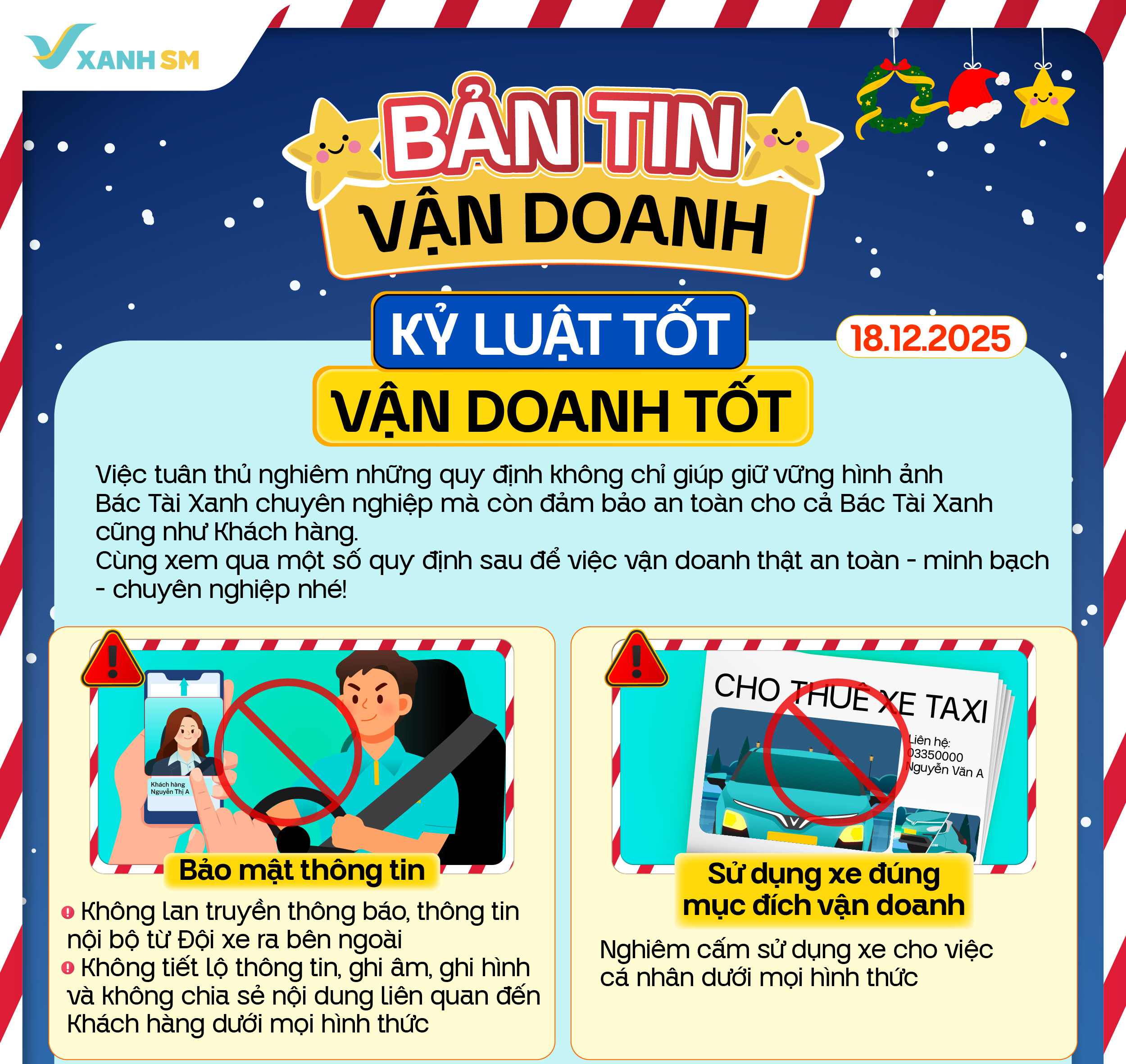 Bản tin vận doanh 18/12
