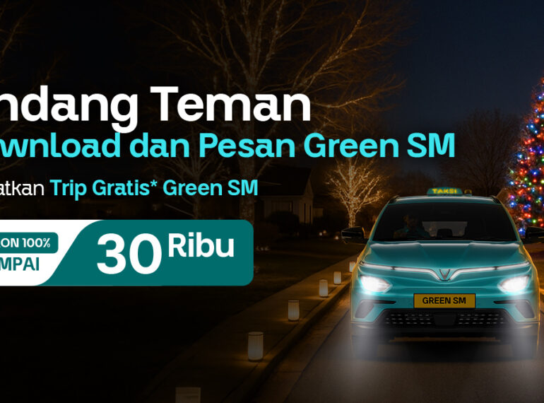 Ajak Teman Naik Green SM, Dapat Diskon sampai 30 Ribu