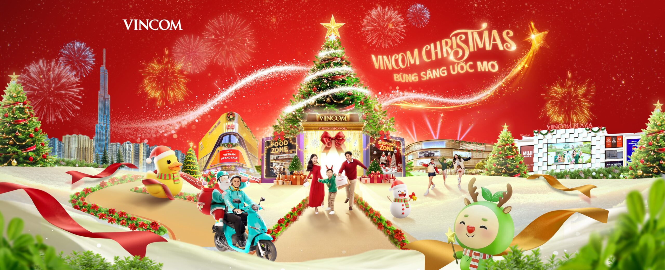 XanhTa Claus x Vincom
