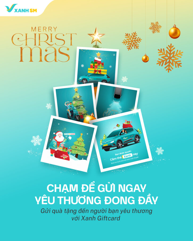 Bổ sung tính năng Thẻ Quà Tặng Điện Tử (Xanh Giftcard) trên XanhSM