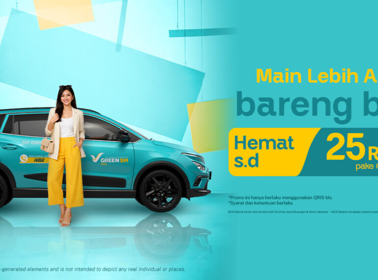 Aktif bareng blu, Hemat sampai 25 Ribu !