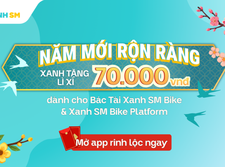 Năm mới gõ cửa - Xanh thưởng rộn ràng