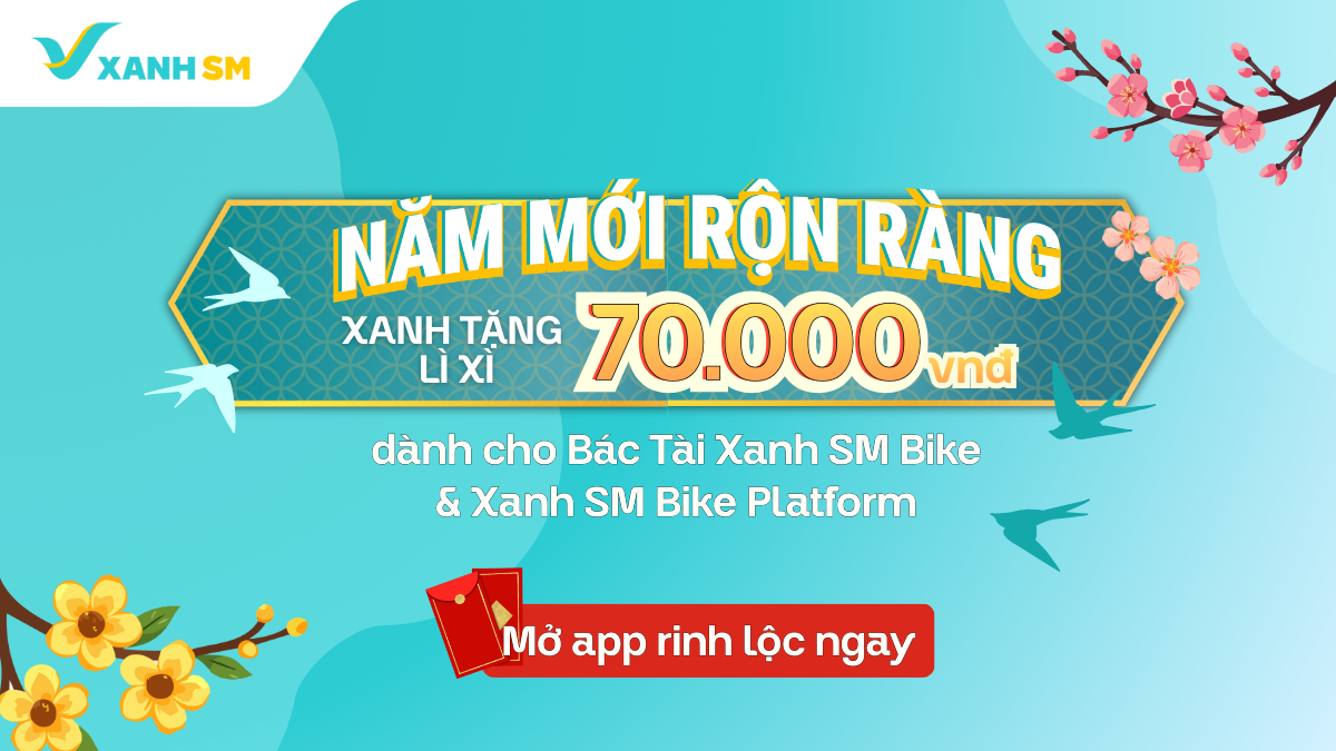 Năm mới gõ cửa - Xanh thưởng rộn ràng