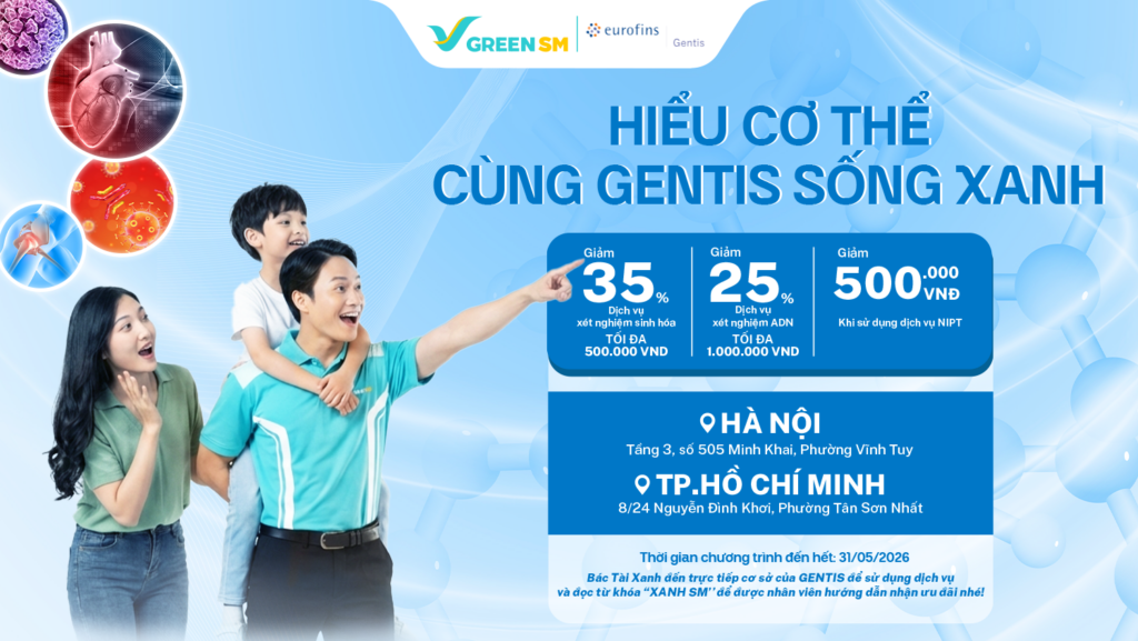 XANH HOT DEAL | Hiểu Cơ Thể, Cùng GENTIS Sống Xanh