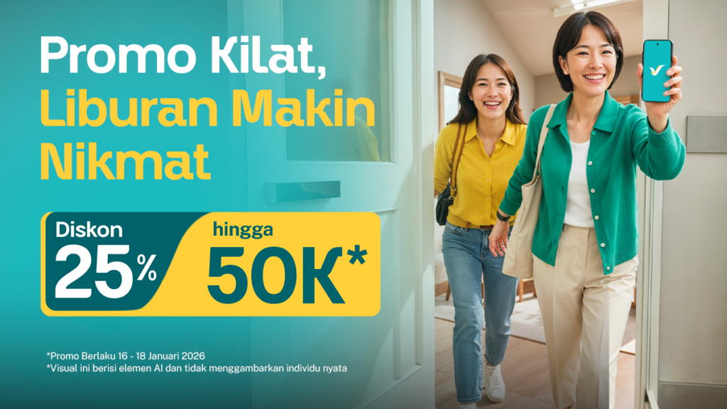 Diskon Kilat Long Weekend Hemat 25%