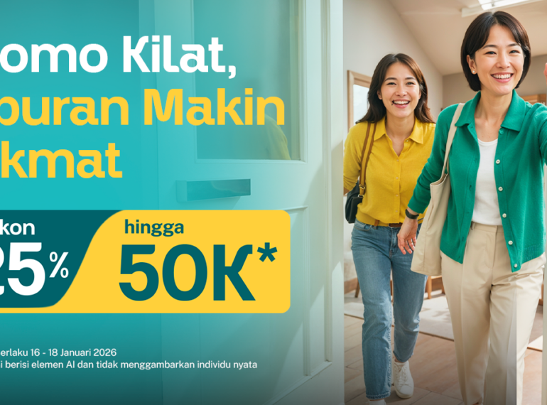 Diskon Kilat Long Weekend Hemat 25%