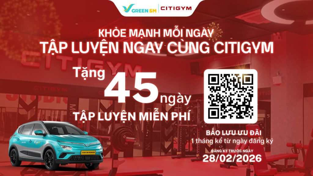 XANH HOT DEAL | Bác Tài Xanh Khỏe Mạnh Mỗi Ngày, Tập Luyện Ngay Cùng CITIGYM