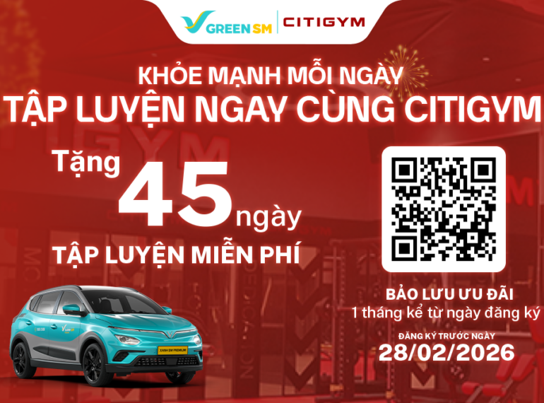 XANH HOT DEAL | Bác Tài Xanh Khỏe Mạnh Mỗi Ngày, Tập Luyện Ngay Cùng CITIGYM