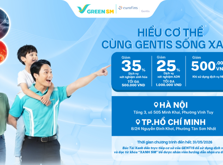 XANH HOT DEAL | Hiểu Cơ Thể, Cùng GENTIS Sống Xanh