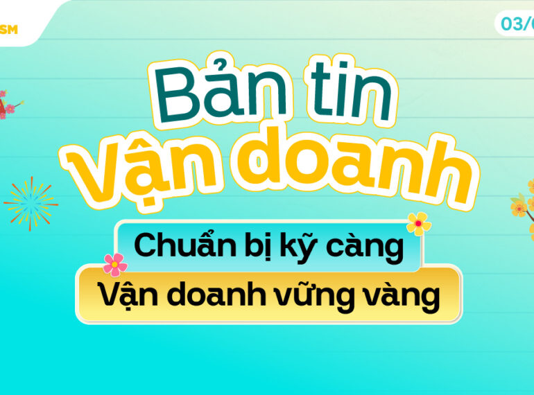 Bản tin vận doanh 03/01