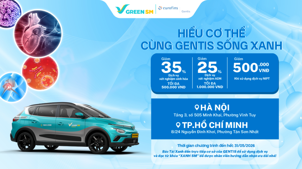XANH HOT DEAL | Hiểu Cơ Thể, Cùng GENTIS Sống Xanh