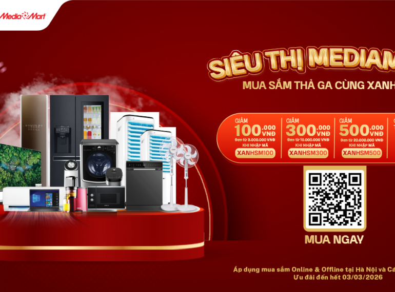 XANH HOT DEAL | SIÊU THỊ MEDIAMART - MUA SẮM THẢ GA CÙNG XANH SM