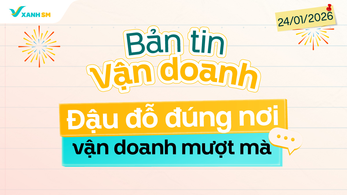 Bản tin vận doanh 24/1