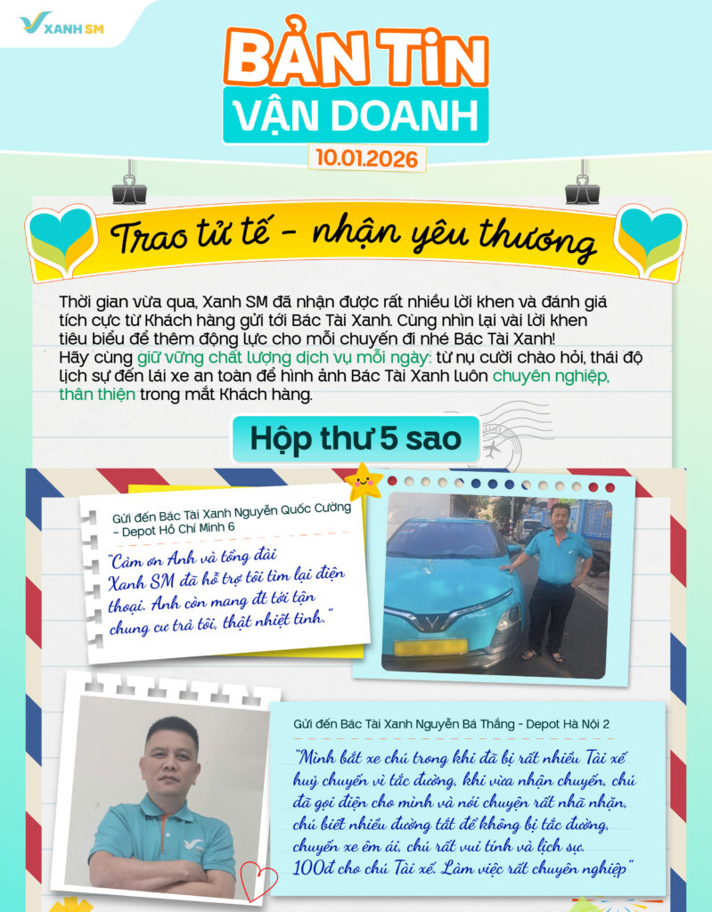 Bản tin vận doanh 10/1