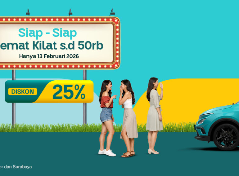 Diskon Kilat Sehari, Khusus Surabaya & Makassar