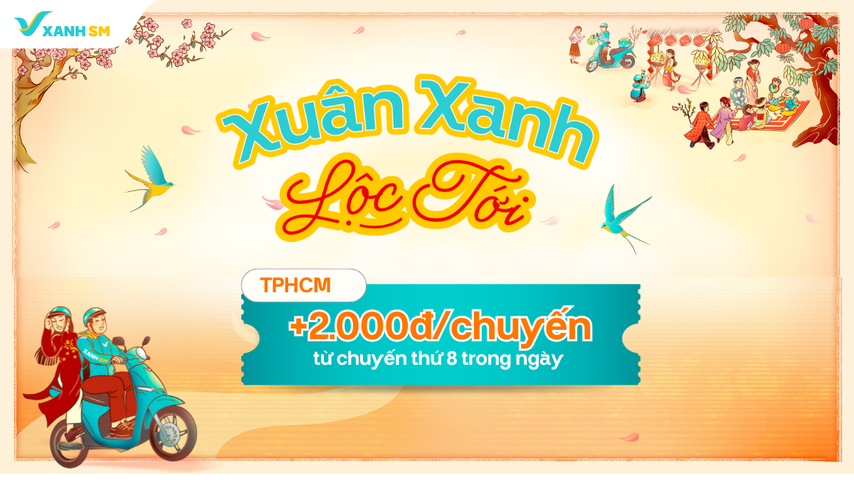 [Tp.Hồ Chí Minh] Xuân Sang Lộc Tới - Thưởng Xanh Phơi Phới
