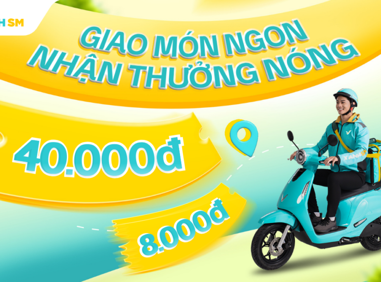 3 NGÀY VÀNG - NHẬN THƯỞNG VÔ VÀNG TỪ CÁC ĐƠN CỦA XANH SM NGON