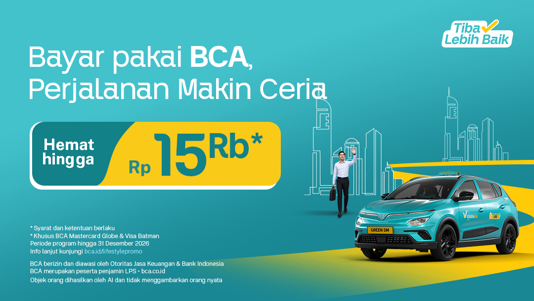 Hari-hari Lebih Cerita dengan Diskon 15 Ribu BCA