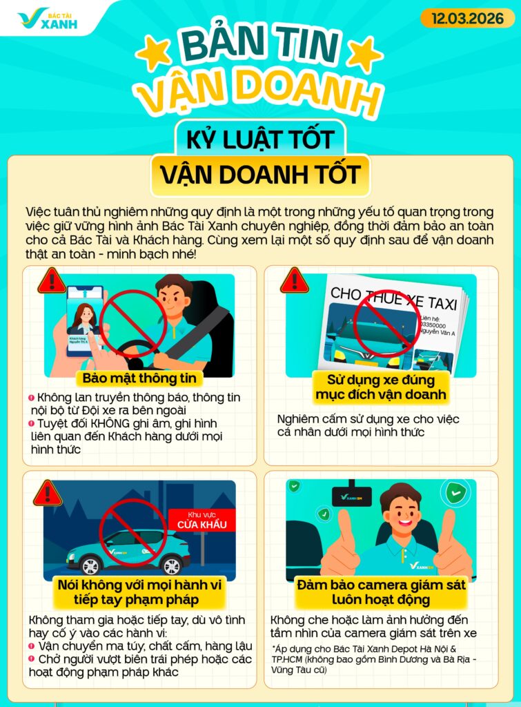 bản tin vận doanh 12/3