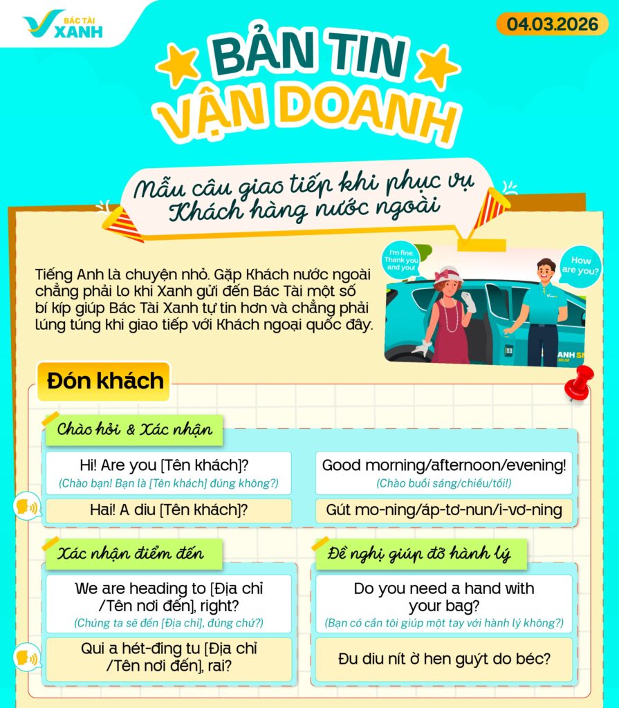 bản tin vận doanh 4/3