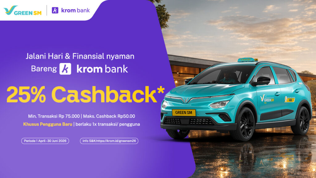 Smart Spending dengan Cashback 25% dari Krom Bank