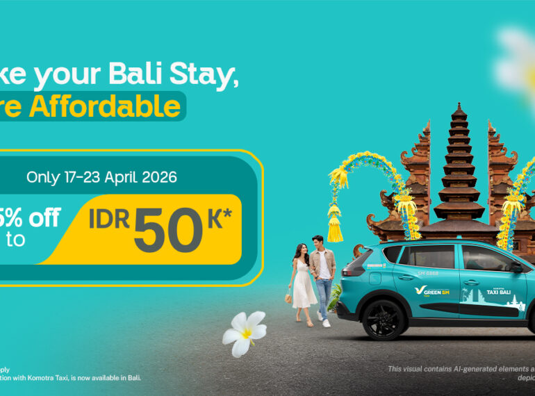 Enjoy Bali with More Ease, 35% Off up to IDR 50,000