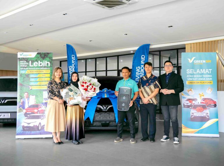 Từ 13/04/2026, chủ xe và người thuê xe điện VinFast tại Indonesia và Philippines có thể đăng ký vận doanh trên nền tảng Green SM.