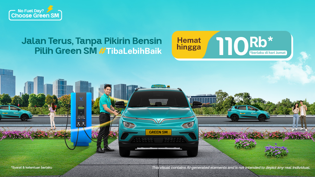 Green Friday, Jumat Tanpa Emisi Hemat hingga Rp110 Ribu!