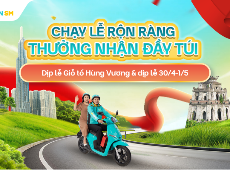 Thưởng tăng cường tới 100,000đ/ngày dành cho Bác Tài Xanh