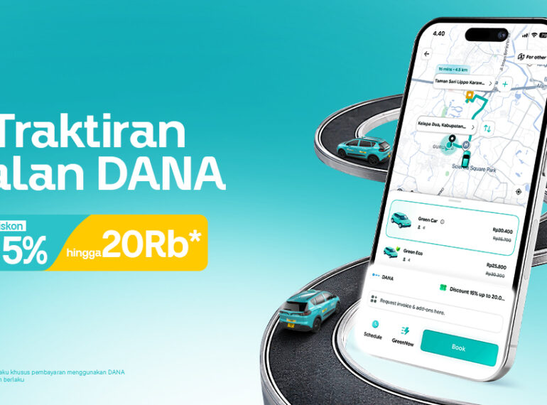 Aktivitas On Terus, Pake Diskon 15% dari DANA