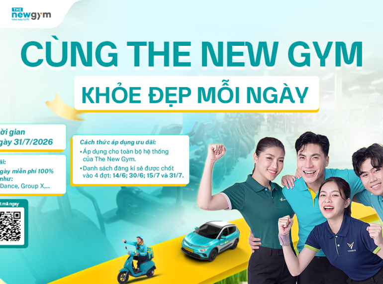 XANH HOT DEAL | CÙNG THE NEW GYM KHỎE ĐẸP MỖI NGÀY