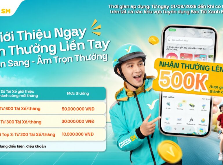 Giới Thiệu Ngay - Nhận Thưởng Liền Tay: Rủ Bạn Sang, Ẵm Trọn Thưởng