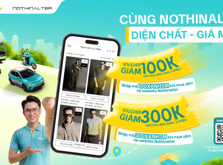 XANH HOT DEAL | Cùng Nothinalter Diện Chất - Giá Mềm