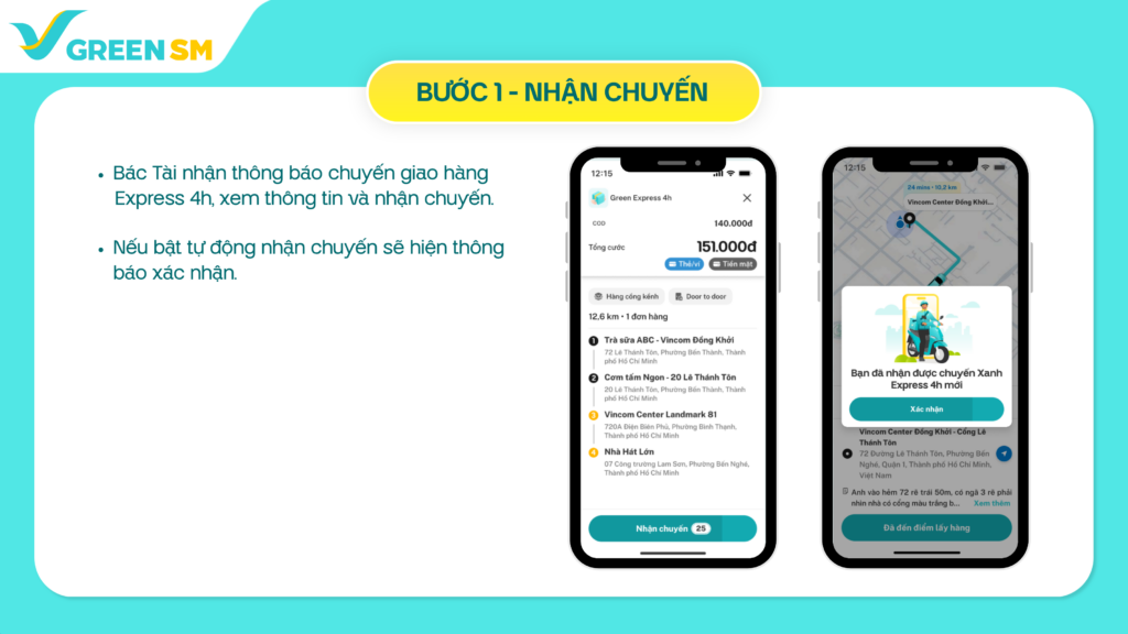 Ra Mắt Dịch Vụ Green Express 4h - Thêm Cơ Hội Nhận Đơn, Mở Rộng Nguồn Thu Nhập
