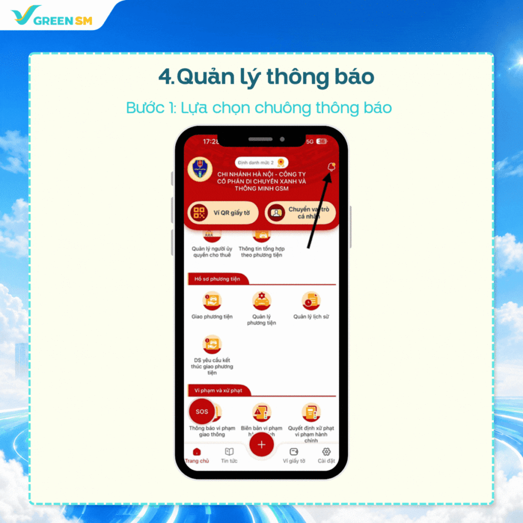 Hướng Dẫn Bác Tài Xanh Gán Cà Vẹt Xe Điện Tử Qua Ứng Dụng VNeTraffic
