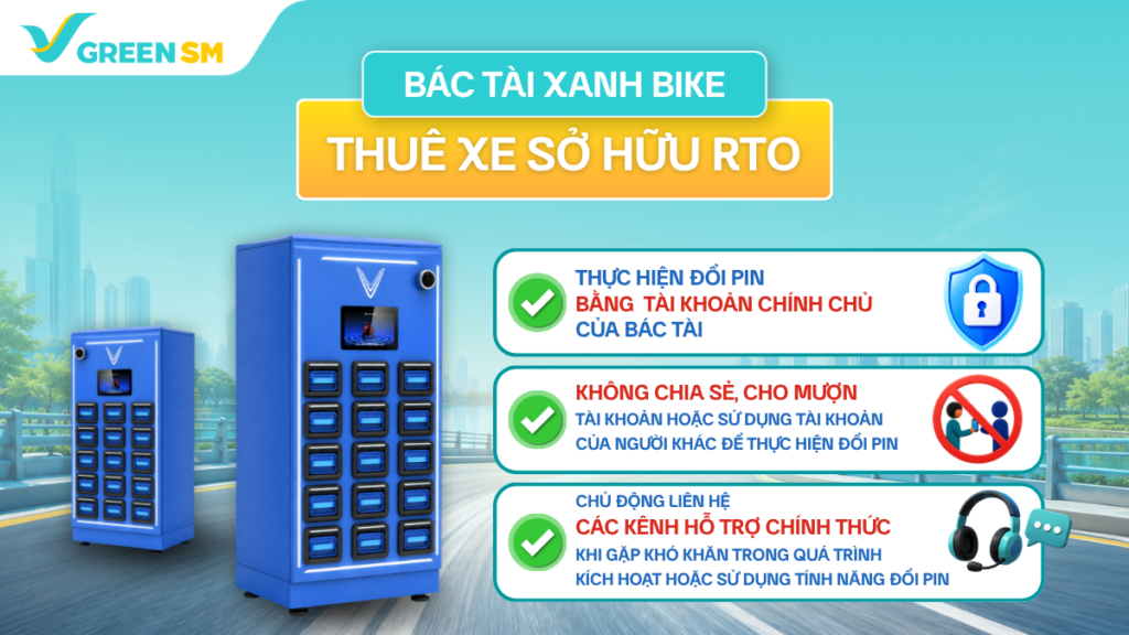 Đổi Pin Đúng Tài Khoản - Bảo Vệ Quyền Lợi Vận Doanh
