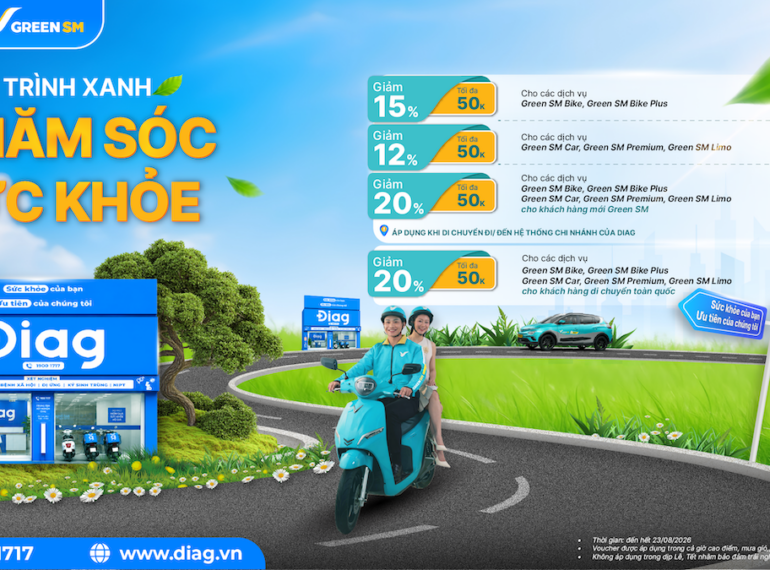 Đồng hành chăm sóc sức khoẻ chủ động: Green SM x Trung tâm y khoa DIAG