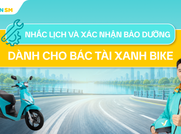 [Ra Mắt Tính Năng] Nhắc Lịch & Xác Nhận Bảo Dưỡng Trên Ứng Dụng Bác Tài Xanh Bike