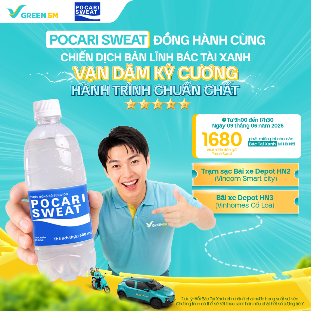 POCARI SWEAT ĐỒNG HÀNH CÙNG CHIẾN DỊCH BẢN LĨNH BÁC TÀI XANH: VẠN DẶM KỶ CƯƠNG - HÀNH TRÌNH CHUẨN CHẤT