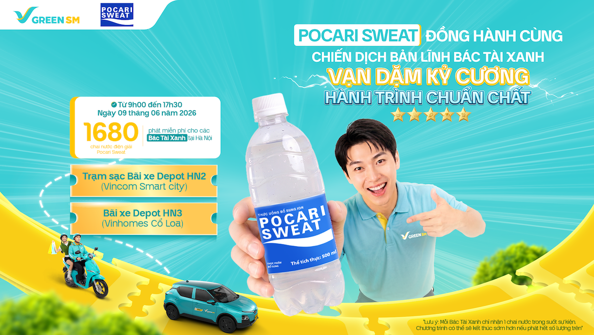 POCARI SWEAT ĐỒNG HÀNH CÙNG CHIẾN DỊCH BẢN LĨNH BÁC TÀI XANH: VẠN DẶM KỶ CƯƠNG - HÀNH TRÌNH CHUẨN CHẤT