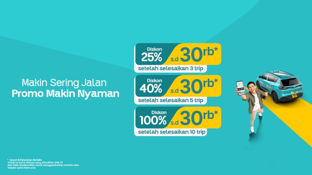 Selesaikan Misi, Klaim Reward Diskon hingga 100%!