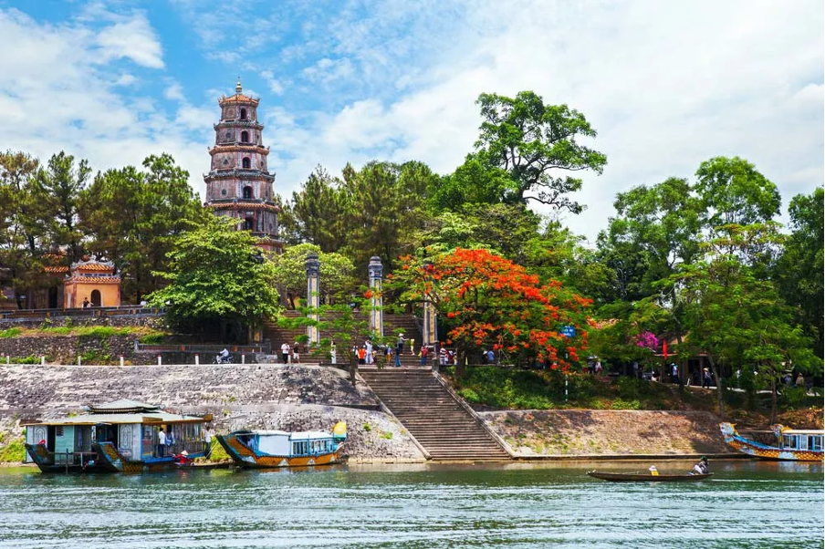 A view of Hue Imperial City. 